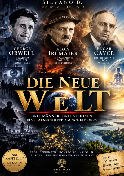 'Cover von Drei Männer. Drei Visionen. Eine Menschheit am Scheideweg'-Cover