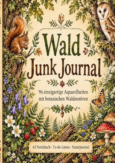 'Cover von Wald Junk Journal'-Cover