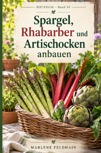 'Cover von Spargel, Rhabarber und Artischocken anbauen'-Cover