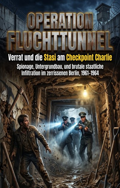 'Cover von Operation Fluchttunnel: Verrat und die Stasi am Checkpoint Charlie'-Cover