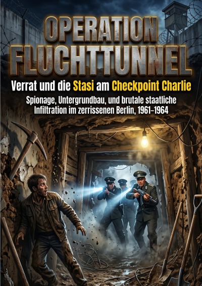 'Cover von Operation Fluchttunnel: Verrat und die Stasi am Checkpoint Charlie'-Cover