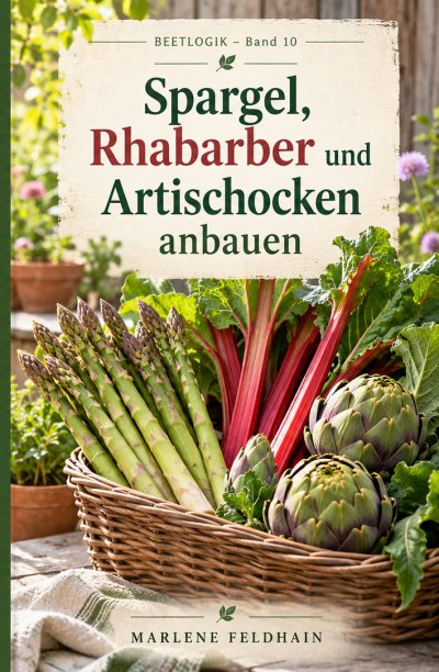 'Cover von Spargel, Rhabarber und Artischocken anbauen'-Cover