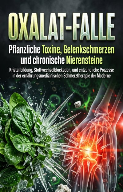 'Cover von Oxalat-Falle: Pflanzliche Toxine, Gelenkschmerzen und chronische Nierensteine'-Cover