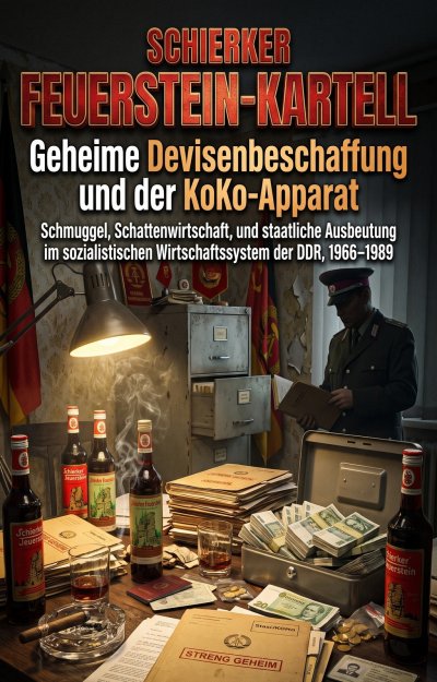 'Cover von Schierker Feuerstein-Kartell: Geheime Devisenbeschaffung und der KoKo-Apparat'-Cover