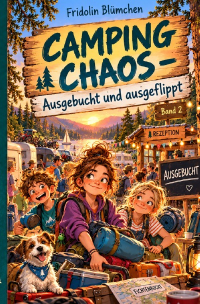 'Cover von CAMPING CHAOS – Ausgebucht und ausgeflippt'-Cover