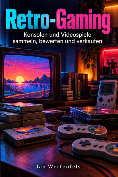 'Cover von Retro-Gaming – Konsolen und Videospiele sammeln, bewerten und verkaufen'-Cover