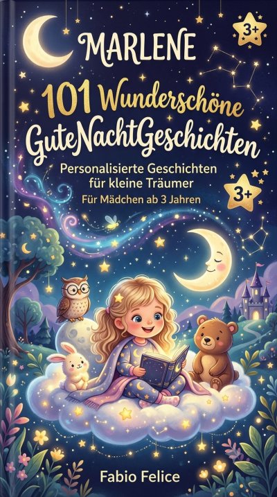 'Cover von Marlene. 101 Wunderschöne Gute Nacht Geschichten. Personalisiert'-Cover