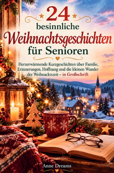 'Cover von 24 besinnliche Weihnachtsgeschichten für Senioren'-Cover