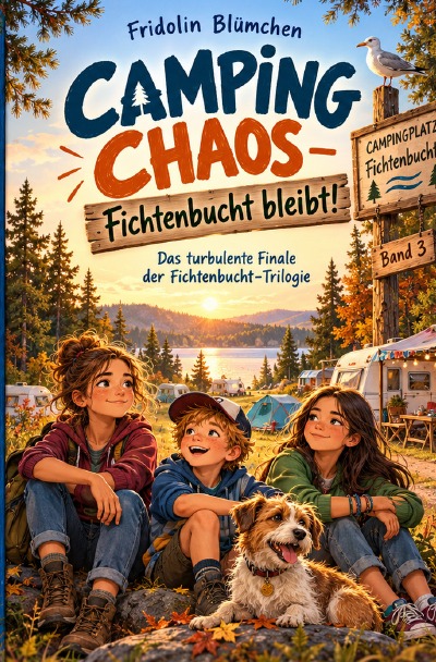 'Cover von CAMPING CHAOS – Fichtenbucht bleibt!'-Cover