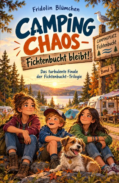 'Cover von CAMPING CHAOS – Fichtenbucht bleibt!'-Cover