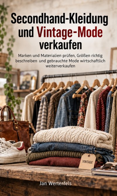 'Cover von Secondhand-Kleidung und Vintage-Mode verkaufen'-Cover