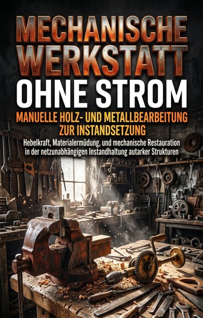 'Cover von Mechanische Werkstatt ohne Strom: Manuelle Holz- und Metallbearbeitung zur Instandsetzung'-Cover