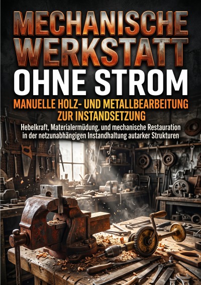 'Cover von Mechanische Werkstatt ohne Strom: Manuelle Holz- und Metallbearbeitung zur Instandsetzung'-Cover