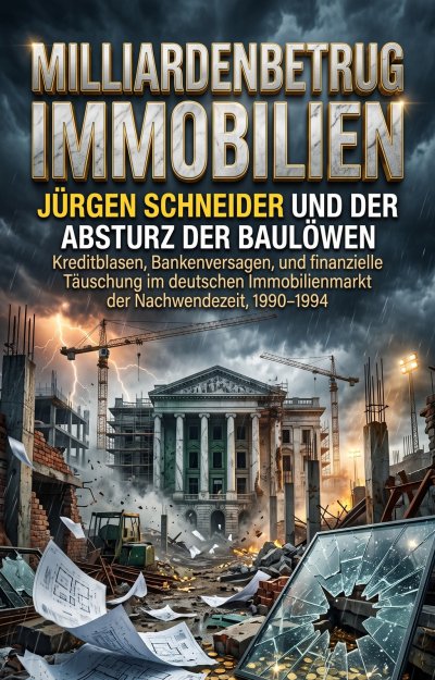 'Cover von Milliardenbetrug Immobilien: Jürgen Schneider und der Absturz der Baulöwen'-Cover