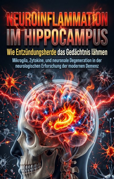 'Cover von Neuroinflammation im Hippocampus: Wie Entzündungsherde das Gedächtnis lähmen'-Cover