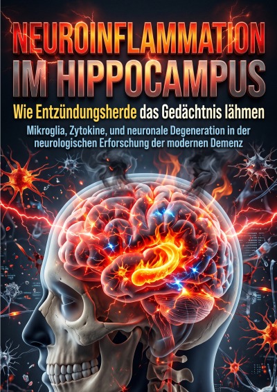 'Cover von Neuroinflammation im Hippocampus: Wie Entzündungsherde das Gedächtnis lähmen'-Cover