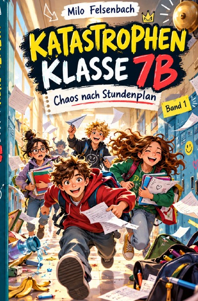 'Cover von KATASTROPHENKLASSE 7B – Chaos nach Stundenplan'-Cover