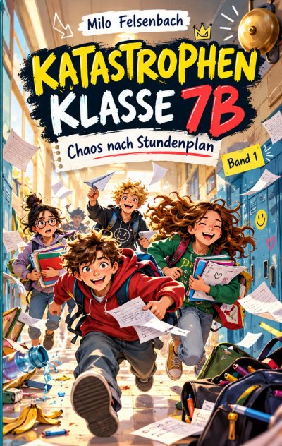 'Cover von KATASTROPHENKLASSE 7B – Chaos nach Stundenplan'-Cover