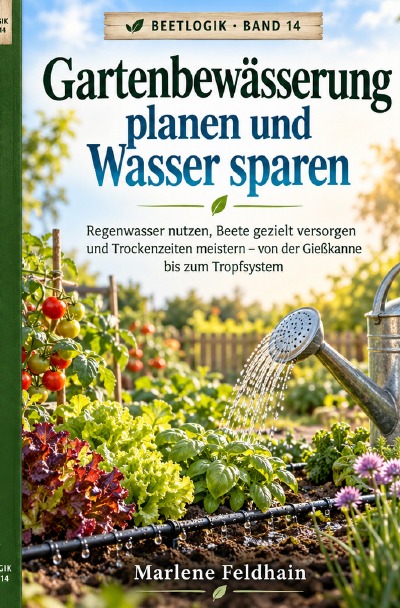 'Cover von Gartenbewässerung planen und Wasser sparen'-Cover