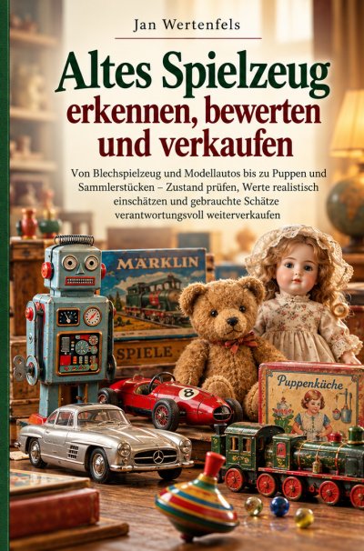'Cover von Altes Spielzeug erkennen, bewerten und verkaufen'-Cover