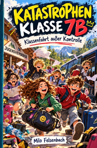 'Cover von KATASTROPHENKLASSE 7B – Klassenfahrt außer Kontrolle'-Cover