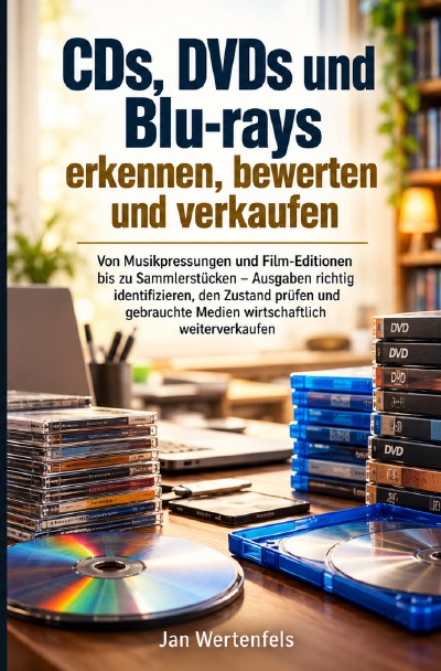 'Cover von CDs, DVDs und Blu-rays erkennen, bewerten und verkaufen'-Cover
