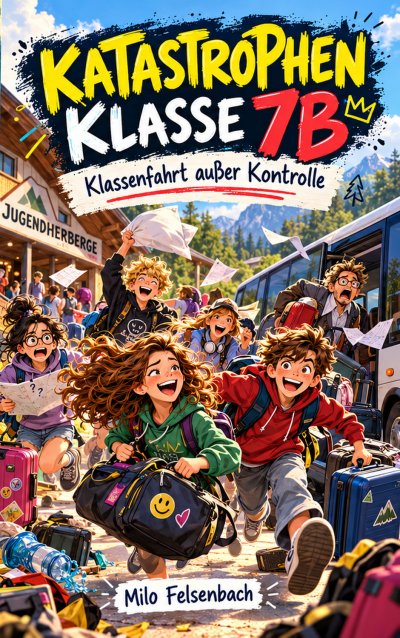 'Cover von KATASTROPHENKLASSE 7B – Klassenfahrt außer Kontrolle'-Cover