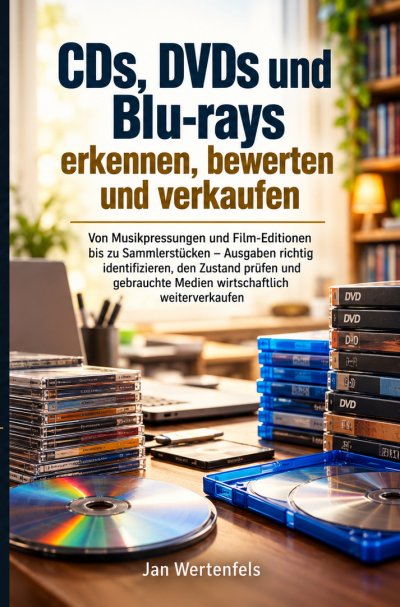 'Cover von CDs, DVDs und Blu-rays erkennen, bewerten und verkaufen'-Cover
