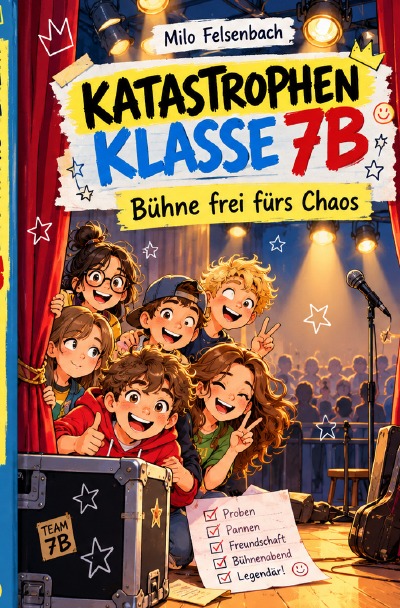 'Cover von KATASTROPHENKLASSE 7B – Bühne frei fürs Chaos'-Cover