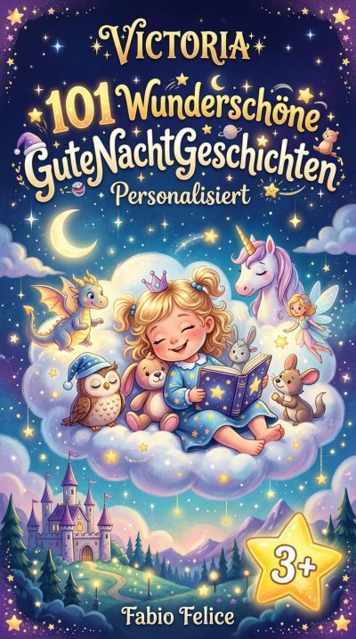 'Cover von Victoria. 101 Wunderschöne Gute Nacht Geschichten. Personalisiert'-Cover
