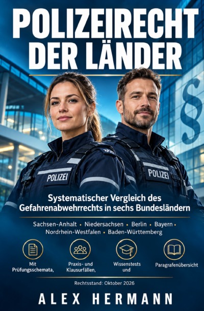 'Cover von Polizeirecht der Länder'-Cover