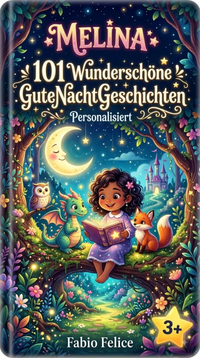 'Cover von Melina. 101 Wunderschöne Gute Nacht Geschichten. Personalisiert'-Cover
