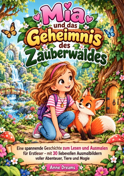 'Cover von Mia und das Geheimnis des Zauberwaldes'-Cover