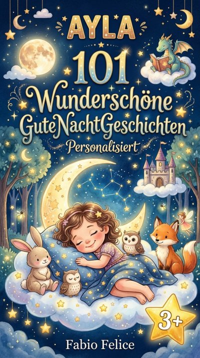 'Cover von Ayla. 101 Wunderschöne Gute Nacht Geschichten. Personalisiert'-Cover