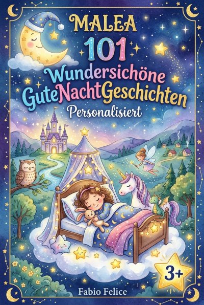 'Cover von Malea. 101 Wunderschöne Gute Nacht Geschichten. Personalisiert'-Cover