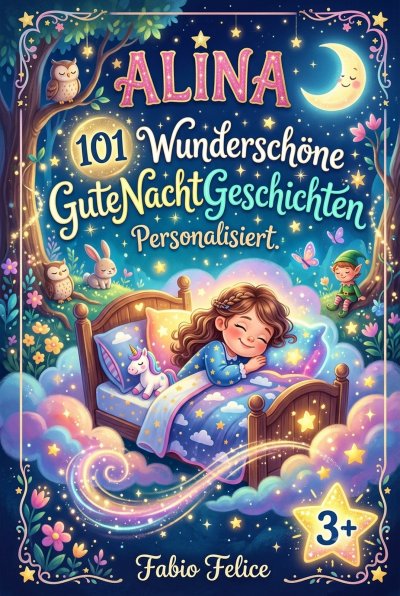'Cover von Alina. 101 Wunderschöne Gute Nacht Geschichten. Personalisiert'-Cover