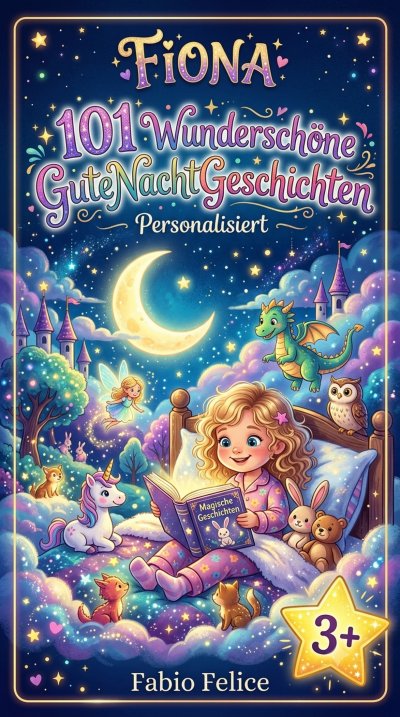 'Cover von Fiona. 101 Wunderschöne Gute Nacht Geschichten. Personalisiert'-Cover