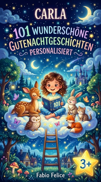 'Cover von Carla. 101 Wunderschöne Gute Nacht Geschichten. Personalisiert'-Cover