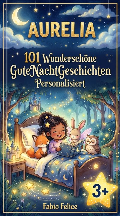 'Cover von Aurelia. 101 Wunderschöne Gute Nacht Geschichten. Personalisiert'-Cover