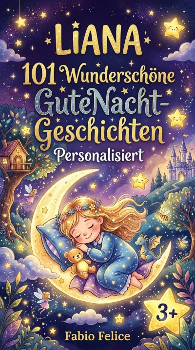 'Cover von Liana. 101 Wunderschöne Gute Nacht Geschichten. Personalisiert'-Cover