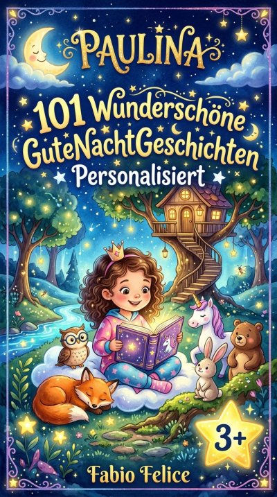 'Cover von Paulina. 101 Wunderschöne Gute Nacht Geschichten. Personalisiert'-Cover