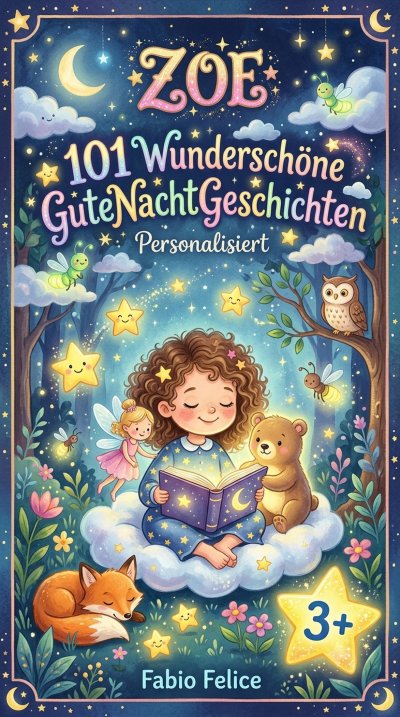 'Cover von Zoe. 101 Wunderschöne Gute Nacht Geschichten. Personalisiert'-Cover