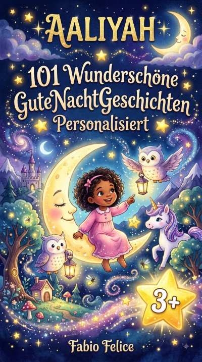 'Cover von Aaliyah. 101 Wunderschöne Gute Nacht Geschichten. Personalisiert'-Cover