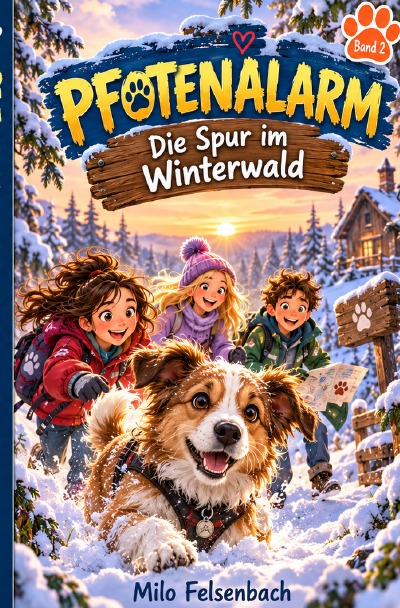 'Cover von PFOTENALARM – Die Spur im Winterwald'-Cover