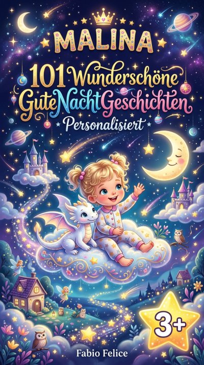 'Cover von Malina. 101 Wunderschöne Gute Nacht Geschichten. Personalisiert'-Cover