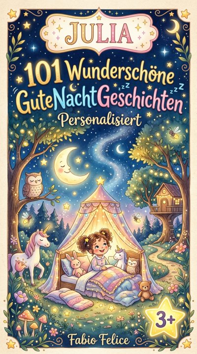'Cover von Julia. 101 Wunderschöne Gute Nacht Geschichten. Personalisiert'-Cover