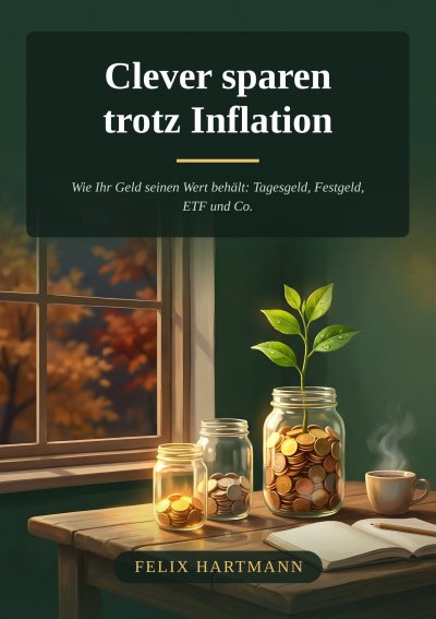'Cover von Clever sparen trotz Inflation'-Cover