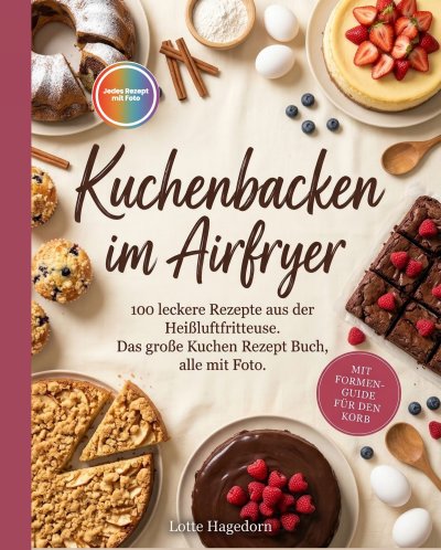 'Cover von Kuchenbacken im Airfryer'-Cover