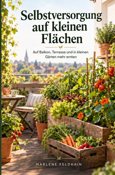 'Cover von Selbstversorgung auf kleinen Flächen'-Cover