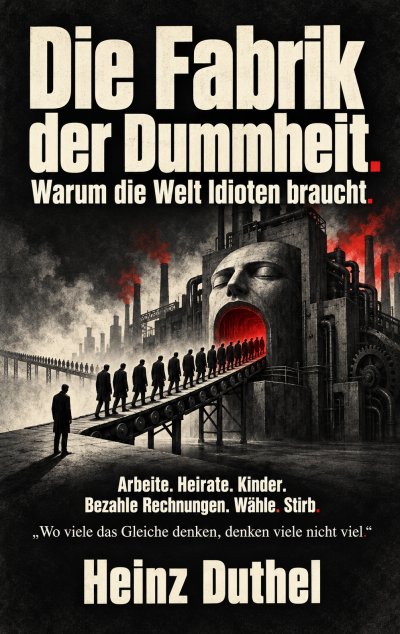 'Cover von Die Fabrik der Dummheit'-Cover